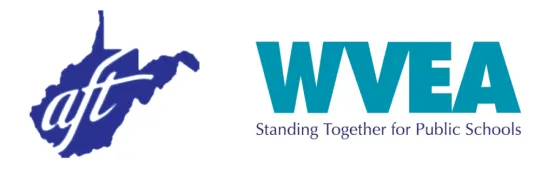 AFT-WV and WVEA logos
