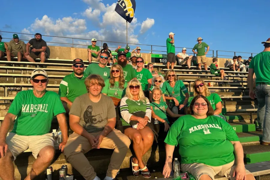 AFT members at Marshall game